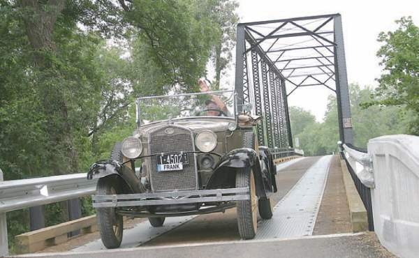 Frank Felton - Worley Bridge Re-dedication - 1931 Ford Model A