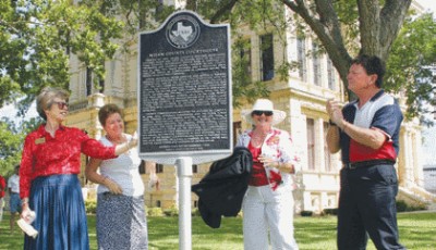 Milam County Courthouse RTHL Dedication Ceremony